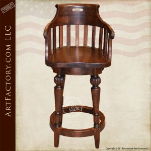 custom Windsor bar stool