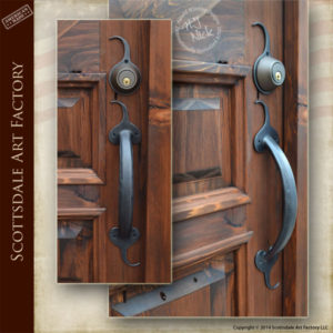 Door Handle Whimsical Spade Motif Hardware Designs