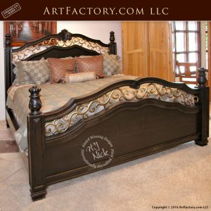 Decorative-iron-bedroom-furniture