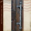 custom medieval castle door handle