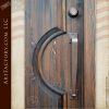 solid wood front door