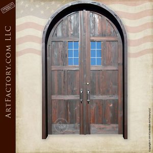 full arch double doors