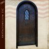 arched fortress door