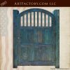 Arch Top Wood Gate