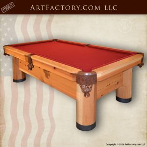 Handcrafted Custom Pool Table