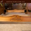 Custom Hand Carved Canopy Bed