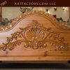 Custom Hand Carved Canopy Bed