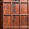 custom wooden cathedral door