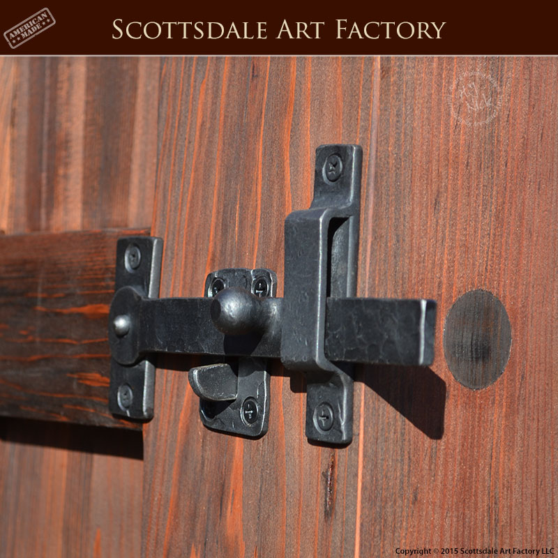 Wrought Iron Gate Latch - Hand Forged by Our Master Blacksmiths
