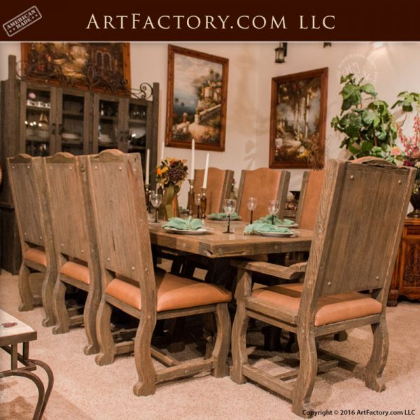 Custom Hand Crafted Dining Room Set, Hand Crafted Dining Room Tables
