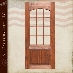 custom French panel door