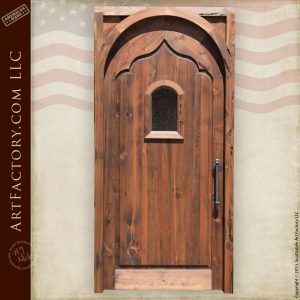 custom handmade entrance door