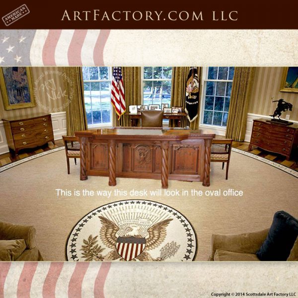 Presidential Oval Office Desk