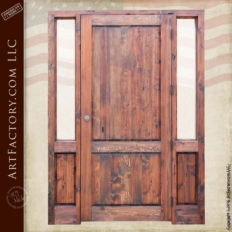 Elegant Custom Wood Door