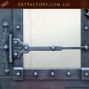 Custom Hand Forged Fireplace Doors: Fine Art Quality Custom Designs - FPS187