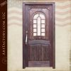 old west inspired wooden door
