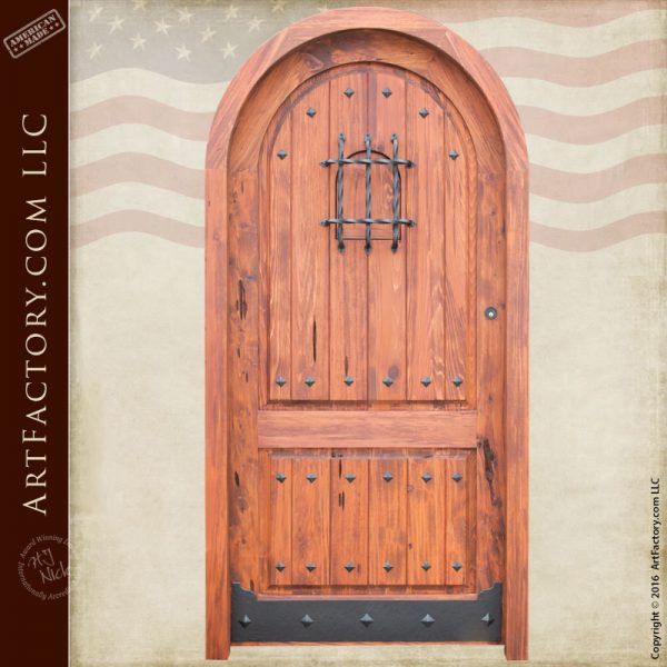solid cedar speakeasy door