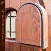solid cedar speakeasy door