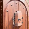 solid cedar speakeasy door