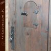 custom solid cedar wood door