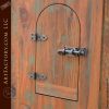 handcrafted historic wood door