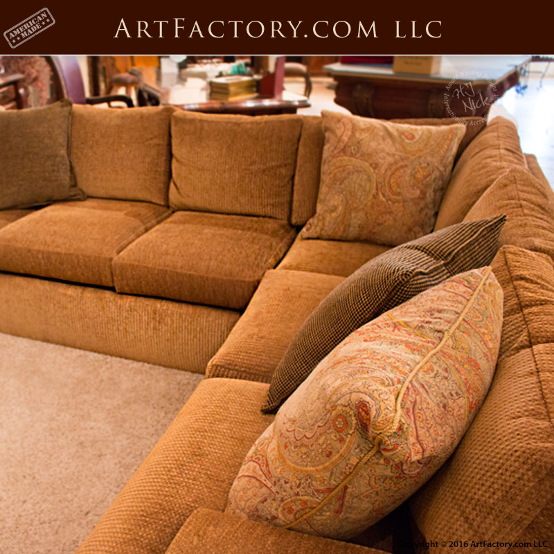 Custom Upholstery Solid Wood Frame, Springfield Sectional Sofa Reviews