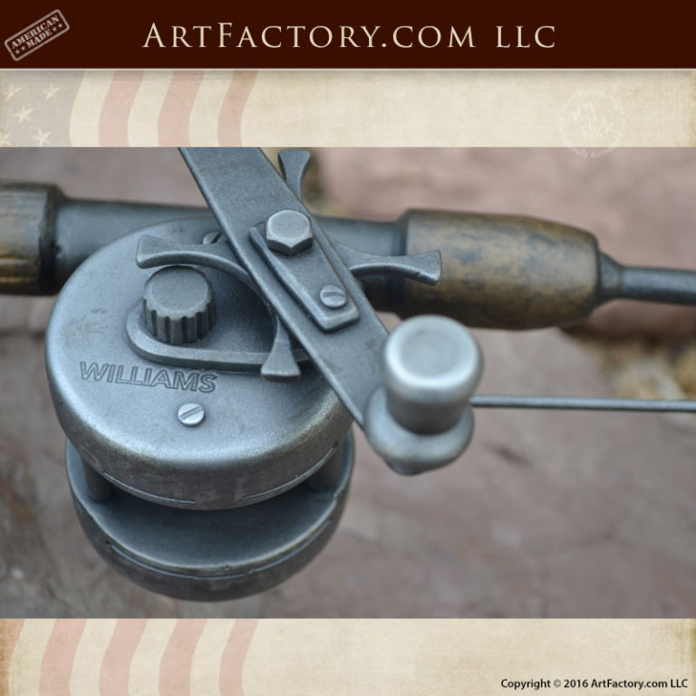 Fly Fishing Rod Door Handle Custom Hand Ironwork