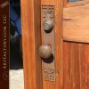 Tiffany inspired craftsman door