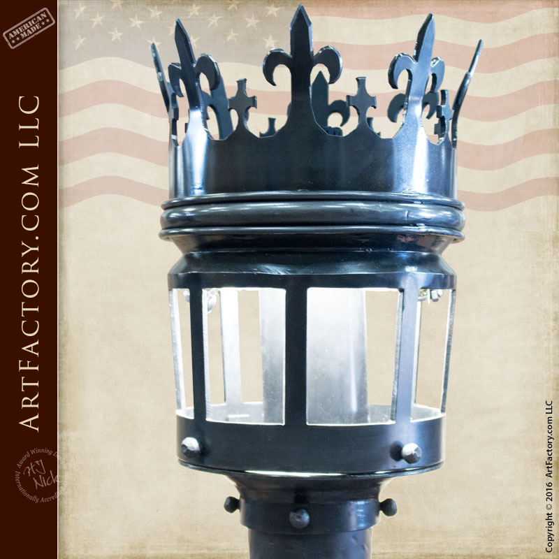 Custom Medieval Wall Torch Sconce: Hand Forged Wrought Iron