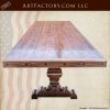 Tuscan Aristocrat Custom Dining Table - Solid Wood