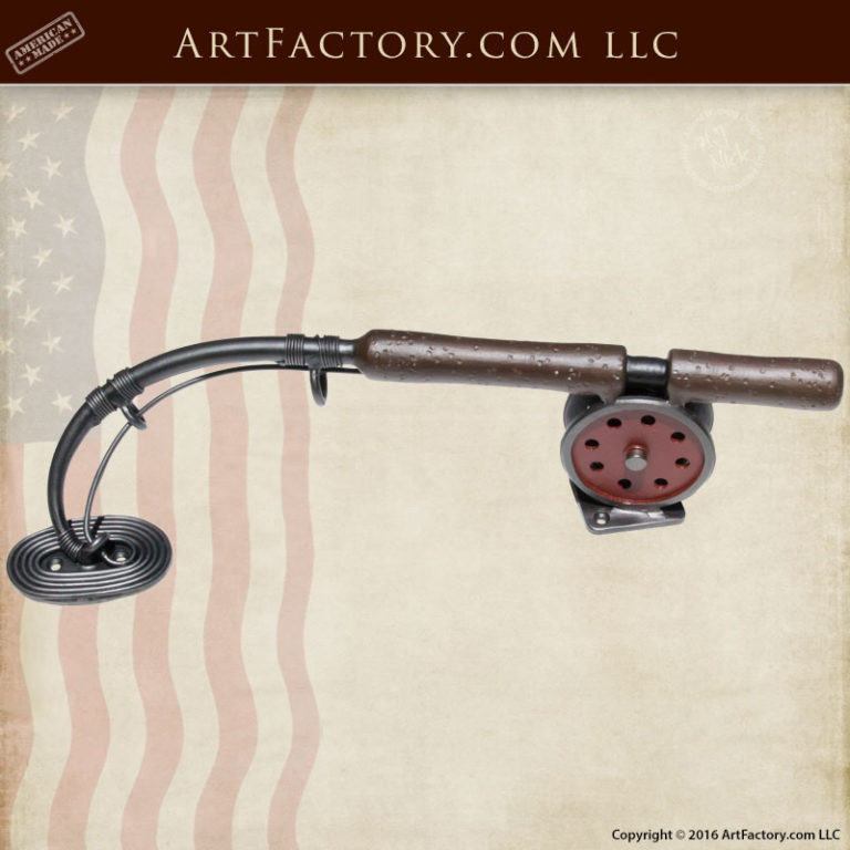 Custom Fly Fishing Door Pulls Hand Hammered By Master Blacksmiths