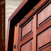 solid mahogany doors