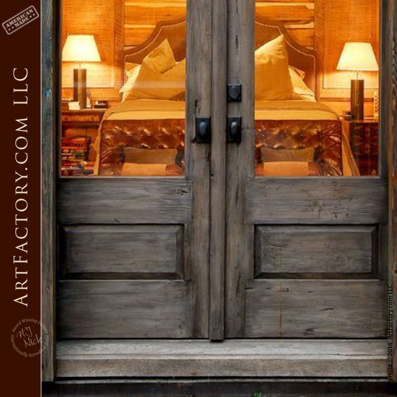 barn style custom wood door