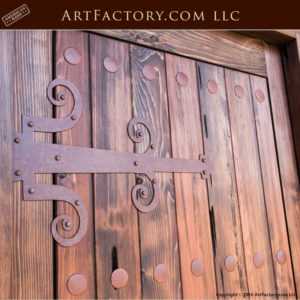 Solid Wood Medieval Castle Door