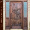 solid wood cabin door