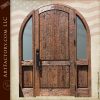 arched custom front doors