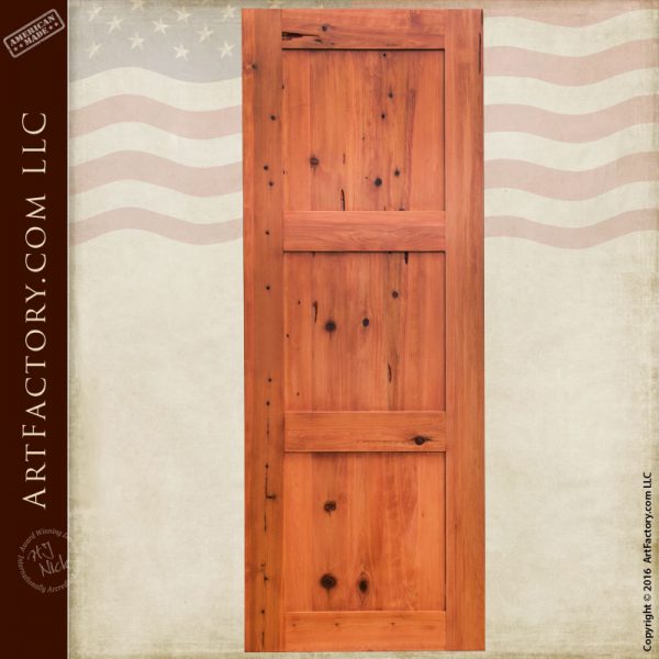 Classic Custom Pocket Door - Space Saving Solid Wood Door