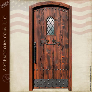 solid wood fortress door