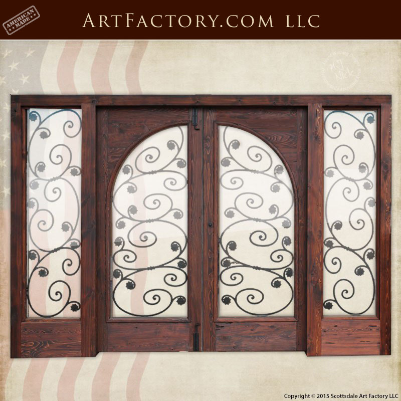 Art Nouveau French Doors