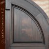 custom arched double doors