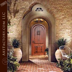 Decorative Arched Handmade Doors