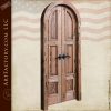 custom arched double doors