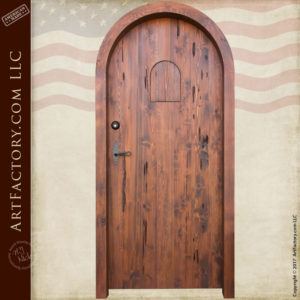 Arched Custom Castello Style Door