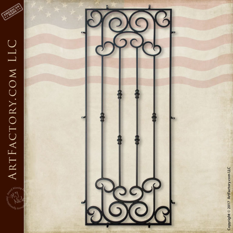 Spanish Style Door Grill Hand Decorative Security Grills