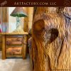 Custom Log Bed: Genuine Solid Wood, Handmade By Master Craftsmen