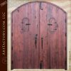 medieval style fortress doors