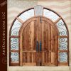 arched grand entrance doors