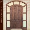 custom wood entrance door