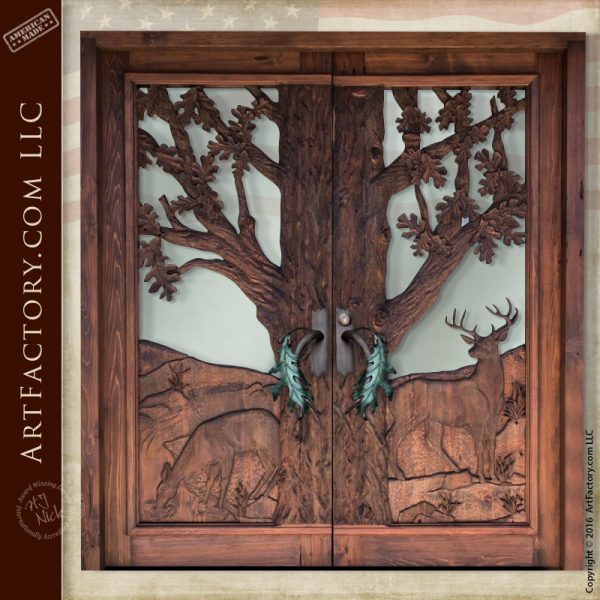 oak-tree-carved-door