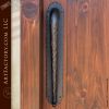 custom wood speakeasy door